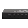thumbnail image 3 of Riousery 10 Channel Stereo Headphone Amplifier Audio 1 In 10 Out Multi Channel Distributor Independent Control With 3.5mm Interface For Studio Broadcast And Podcasting (10.24 inches / 26.00 cm), 3 of 5