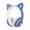 Blue, variant on Rirool Cat Ear Bluetooth Headphones for Kids Girls - Wireless Headset w/Mic, 94dB Volume Limit, LED Lights, Foldable, for School/Travel Blue