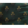 thumbnail image 4 of oneOone Georgette Viscose Fabric Leaves & Floral Block Print Fabric By Yard 42 Inch Wide, 4 of 4
