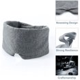 thumbnail image 6 of 100% Handmade Cotton Sleep Mask Blackout - Comfortable & Breathable Eye Mask for Sleeping Adjustable Blinder Blindfold Airplane with Travel Pouch - Best Night Companion Eyeshade for Women Men Kid, 6 of 8