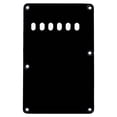 thumbnail image 2 of Unatoiry Tremolo Cavity Cover Dustproof Back Plate Rustproof Back Cover Pickguard Professional Scratch Plate ST SQ Strip Black 1Set, 2 of 6