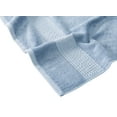 thumbnail image 3 of Brooklyn Loom Cotton TENCEL™ Blue Cotton 6-Piece 6 Piece Set Towel, solid themed, for Men and Women, OEKO-TEX Certified Confidence, 3 of 7