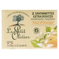 thumbnail image 5 of Le Petit Olivier Extra Mild Soap - Orange Blossom , 2 x 3.5 oz Soap, 5 of 6