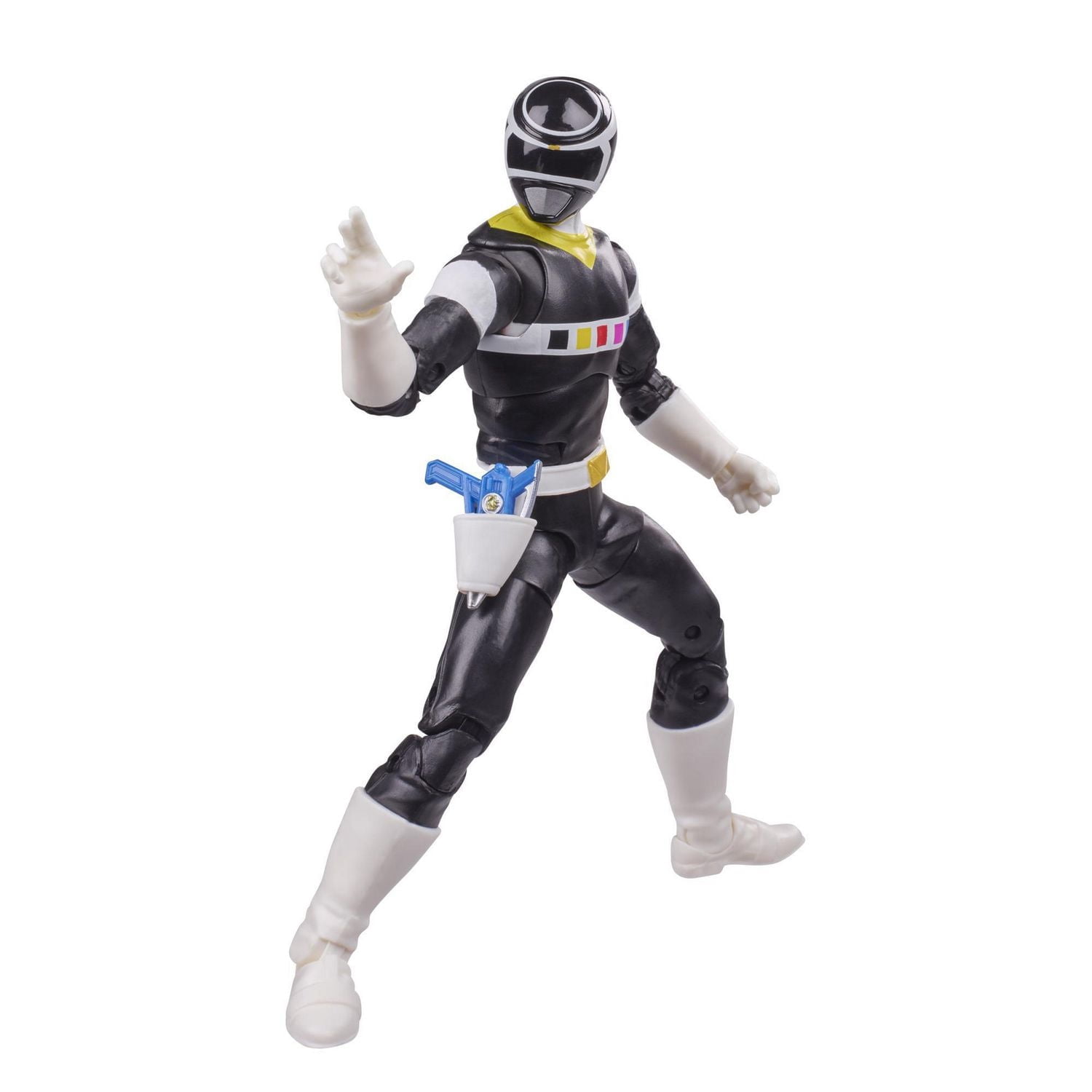 Power Rangers Lightning Collection, figurine haut de gamme du Ranger noir In Space de 15 cm, avec accessoires