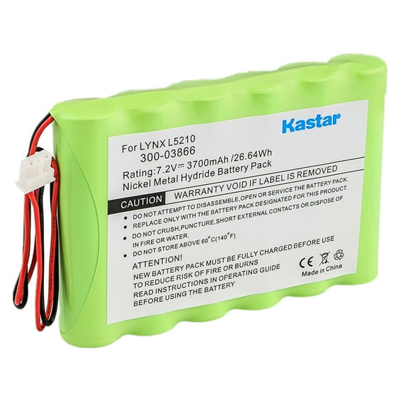 Kastar 1-Pack Battery Replacement for Honeywell 300-03866, Honeywell LCP500-4B, Honeywell LYNXRCHKIT-SHA, Honeywell OSA214, ADT Honeywell Lynx Plus, Honeywell Lynx 5100, Honeywell Lynx 5200 Alarm