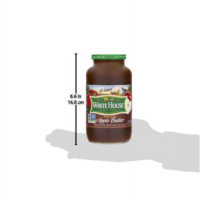Natural Non-GMO White House Fruit Apple Butter, 28 oz Jar Natural Non-GMO White House Fruit Apple Butter, 28 oz Jar