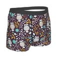 thumbnail image 3 of Kll Forest Cute Owl Men'S Cotton Boxer Briefs Underwear-X-Large, 3 of 9
