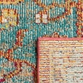 thumbnail image 4 of SAFAVIEH Crystal Miranda Oriental Area Rug, Orange/Light Blue, 5' x 8', 4 of 8