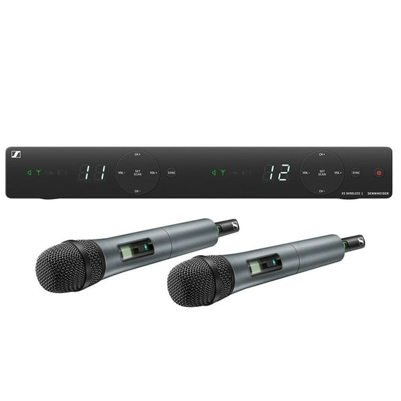 Sennheiser XSW 1-835 DUAL-A Wireless Dual Vocal Microphone Set