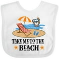 thumbnail image 3 of Inktastic Beach Vacation Florida California Boys or Girls Baby Bib, 3 of 4