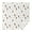 White Highland Cow-1, variant on Brown Highland Cow Flower Grass Pattern Square Tablecloth,Waterproof Square Table Cover,Wipeable Spillproof Washable Table Cover for Home Kitchen Party Decor 52"x52"(132x132cm)