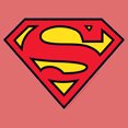 thumbnail image 2 of Boy's Superman Classic Logo  Performance Graphic Tee Red Heather Large, 2 of 4