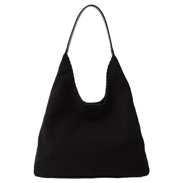 Auxiliar Hobo Bag Women Pornhuin Con Bolsillo Interno Sólido Color Moderno Bolso para El