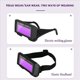 thumbnail image 2 of 2X Solar Auto Oscurecimiento Lcd Soldadura Casco Gafas Máscara Gafas Protector de Ojos Tapa de Soldador Gafas Máquina Máscara de Soldadura, 2 of 5