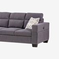 thumbnail image 2 of Cosmic Homes Caprii Sectional Sofa with Built-In USB Charging Ports & Storage Chaise, 2 of 6