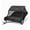 Black 48in, variant on Senfot 42 Inch Green Steel Lawn Sweeper Leaf Collector Large Hopper Bag Durable Steel Frame for Outdoor Lawn Backyard Grass Leaves Pine Needle Cleanup