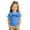 Blue, variant on Girls Spain Soccer Jersey T Shirt Short Sleeve Crewneck Football Fan National Flag Circle Print 2026 School Sports Athletic Tees