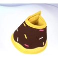 thumbnail image 3 of Cat Cone Collar Recovery for Cats Cone After Surgery Adjustable Puppy Recovery Protective Collar for Dogs S Chocolateyellow, 3 of 5