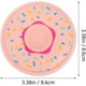 thumbnail image 5 of 1pc Caliente Donut Invierno Navidad Dibujos animados y USB Carga Mujeres Diseñado Bolsillo Frío Encantadores Calentadores Rosa Regalos Recargable Calentador Mano Calentadores eléctricos en Mini P, 5 of 5