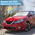 thumbnail image 3 of Parasol de parabrisas INSAUTO personalizado para Nissan Sentra S, SV, SR 2014-2019, 3 of 6