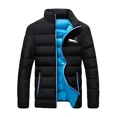 thumbnail image 3 of Chaqueta de algodón con cuello levantado para hombre joven, chaqueta cálida informal de alta calidad, a la moda, para otoño e invierno, novedad de 2024, 3 of 5