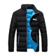 thumbnail image 3 of Chaqueta de algodón con cuello levantado para hombre joven, chaqueta cálida informal de alta calidad, a la moda, para otoño e invierno, novedad de 2024, 3 of 5