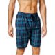 thumbnail image 1 of Newport Blue Mens Plaid Swim Bottom Board Shorts, Azul, Pequeño, 1 of 1