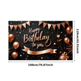 thumbnail image 3 of Decorative Balloon Banner Birthday Party Backdrop Stars and Balloons Happy Birthday to you for Birthday Party Indoor Decoration Celebration, 3 of 8