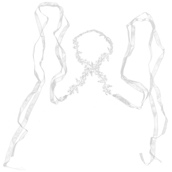 FRCOLOR 1Pcs Bridal Belt Silver Crystal Leaf for Wedding Dress and Formal Events