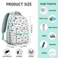 thumbnail image 6 of Panda Backpack for Photography Students - Camera Cube Insert Compatible, Tripod Holder, Memory Card Pockets Panda Themed, 6 of 6