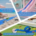 thumbnail image 4 of Pista de carreras Tenndar Flex de 4,5 m, doble cara, azul, 4 of 9