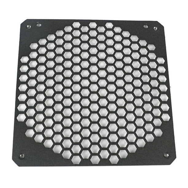 CaseLabs 120mm Fan Hole Cover Plate, HexMesh, Gunmetal
