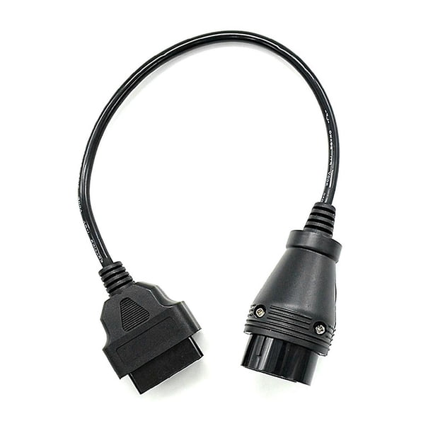 Adaptador de conector Obd1 a Obd2 para coche, herramienta de diagnóstico de Cable de conversión Obdi de 38 pines a 16 pines para