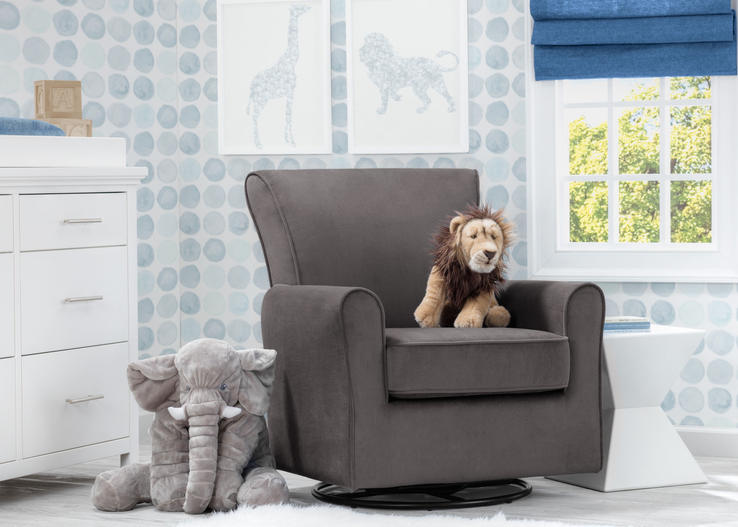 Elena best sale swivel glider