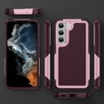 thumbnail image 6 of Dteck Case for Samsung Galaxy S23,Dual Layer Protective Heavy Duty Cover Shockproof Rugged with Non Slip Textured Back Military Protection Bumper Tough Case, Rose, 6 of 8