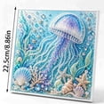 thumbnail image 3 of DIY Sea Diamond Art Kits, 3D Beaded Painting Art Kits for Adults, Diamond Crystal Gem Art for Home Wall Porch Decor & Hand‑Make Gift, 3 of 6