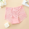 thumbnail image 2 of WRKEKC Seamless Underwear for Women High Waist Hollow Out Breathable Plus Size Tummy Control Butt Lifting Mesh Cotton Gusset Panties, 2 of 3