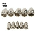 thumbnail image 1 of MYG 10pcs P-80 Plasma Cutter Consumable Torch Kit 1.1mm-1.7mm Nozzle Tip Electrode, 1 of 9