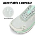 thumbnail image 6 of FitVille Wide Women's Sneakers for Running & Walking, Cushion Arch Support Gym Shoes, 6 of 7