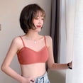 thumbnail image 5 of Kit ZXYOUPING 4 Hermoso Sujetador Push Up Espalda Con De Espuma Con Correas De Hombro Ajustables Acolchadas , Sexy Reúne Tubo Sin Costuras top Roscado Camisola tank, 5 of 5