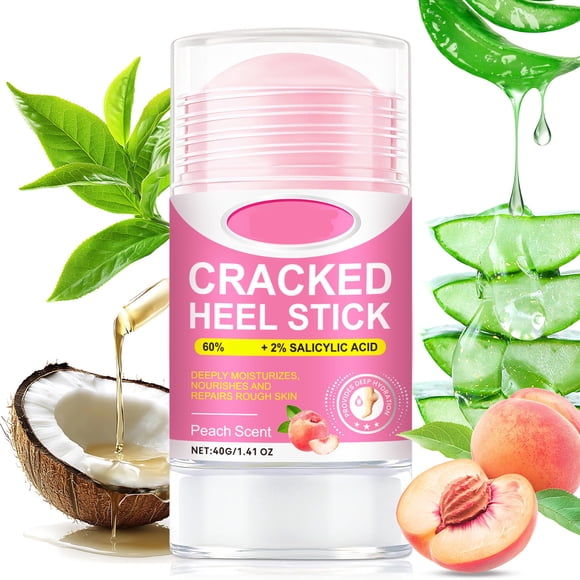 Crema para manos y pies, crema reparadora de talones, crema hidratante intensiva para el cuidado de pies secos y exfoliantes, 40 g por crema.