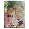 thumbnail image 2 of Personalized Grandma Grandpa Photo Blanket, 2 of 7