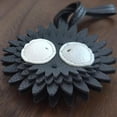 thumbnail image 4 of 1 pc black charcoal briquette bag charm, fun fashion bag accessory key charms, 4 of 5