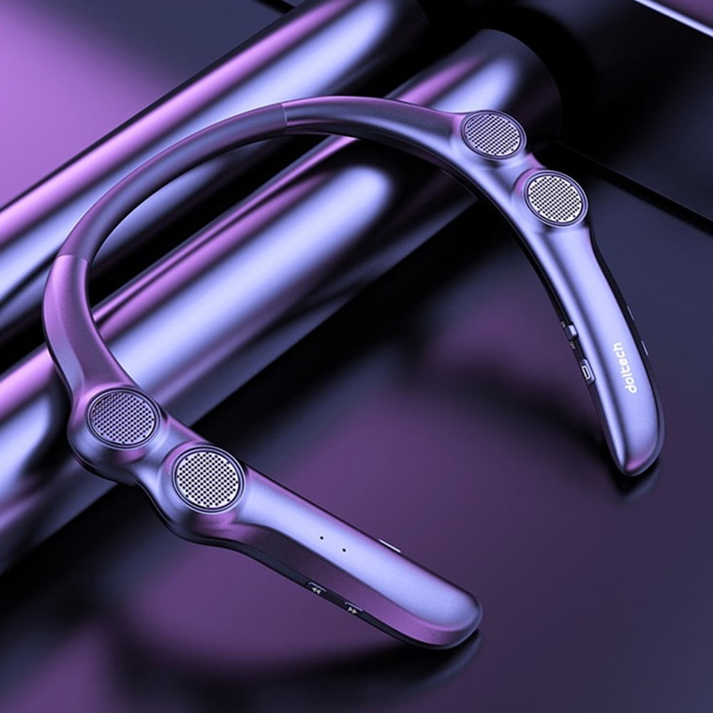 FunnyBeans Wearable Bluetooth-compatible Speaker Hang Neck Wireless Stereo Bass Portable
