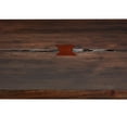 thumbnail image 3 of Bare Decor Admiral Wood Dining Table with Metal Base, 3 of 5