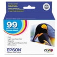 thumbnail image 1 of Epson T099920-S T099 Clarian Colour Multipack (CMYLtCLtM) Ink Cartridges, Standard Capacity, 1 of 1