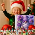 thumbnail image 2 of Christmas Advent Calendar for 24-Day Countdown - Includes Flat Christmas Tree Ornaments, Fun Way to Anticipate Christmas, Great for Home & Holiday Gatherings, 24pcs, E, 2 of 8