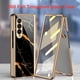thumbnail image 2 of Funda para Samsung Galaxy Z Fold 4 con protector de pantalla incorporado, funda de cuero genuino, funda a prueba de golpes, funda galvanizada para teléfono, 2 of 5