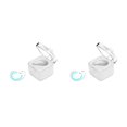 thumbnail image 4 of Cateissary Auriculares Bluetooth de una sola oreja 5,0 en la oreja auriculares inalámbricos de música auriculares invisibles deportivos Type1 NO1, 4 of 6