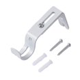 thumbnail image 3 of Curtain Rod Bracket Heavy Duty Curtain Pole Brackets Durable Curtain Hanger White, 3 of 8
